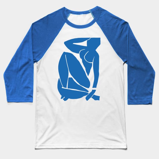 Matisse Nu Bleu #3 Baseball T-Shirt by shamila